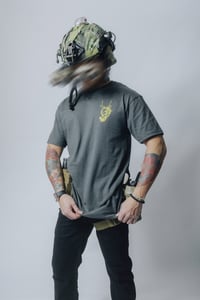 Image 1 of CORPORATE LOGO TEE - GUNMETAL