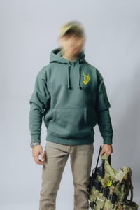 Image 1 of CORPORATE LOGO HOODIE - DANGER GREEN