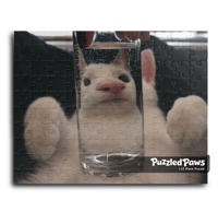 Image 1 of PuzzledPaws Glass Catto - 110 Piece Puzzle