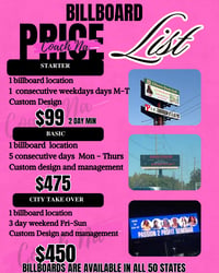 Billboard campaign 