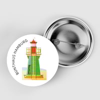 Image 1 of Anstecker Leuchtturm Warnemünde