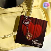 Image 5 of FRI(END)S ENAMEL KEYCHAIN