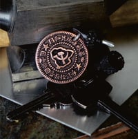 Image 1 of Chinese Soviet 5 Cents EDC Fidget Clicker Keychain