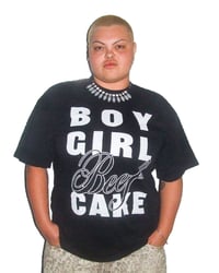 Image 1 of ✩ BOY GIRL TEE BLACK PRE-ORDER ✩