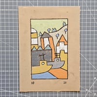 Image 1 of Studio exercise / beach motif