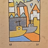 Image 2 of Studio exercise / beach motif