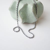 Image 6 of *NEW* Silver Rope Chain Necklace – Stainless Steel Tarnish-Proof Everyday Chain