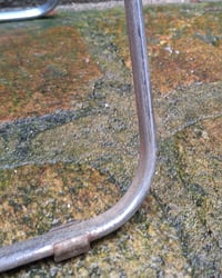 Image 4 of Chaise Plia en plexi bleu par Giancarlo Piretti pour Castelli