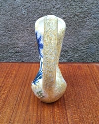 Image 3 of Vase en faïence signé Jacqueline Gelb à décor de chardons