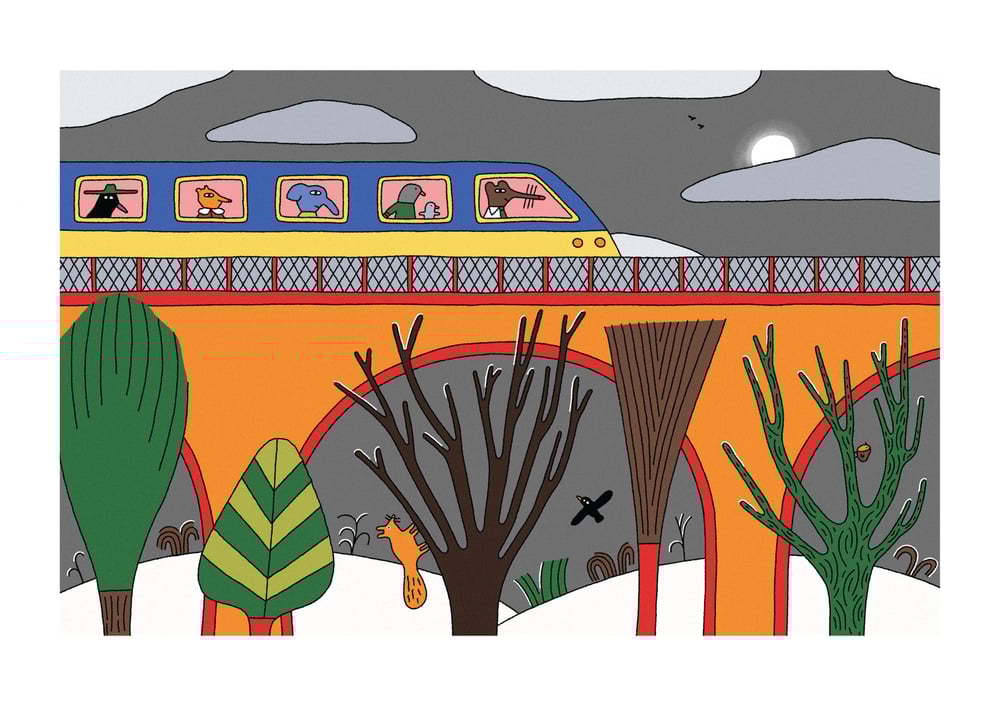 Image of Winter Print A4