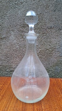 Image 1 of Carafe en verre années 50