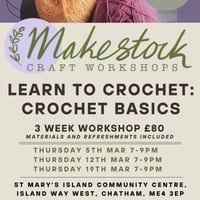 Image 1 of Learn to Crochet: Crochet Basics MAR