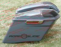 Image 1 of Road Glide "Demon" Saddlebag Graphics