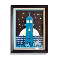 Lightsea_lightbox papercut 30x40cm
