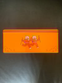 Image 2 of French Tintin biscuit Tin, Limited Edition Moon Series, 2019