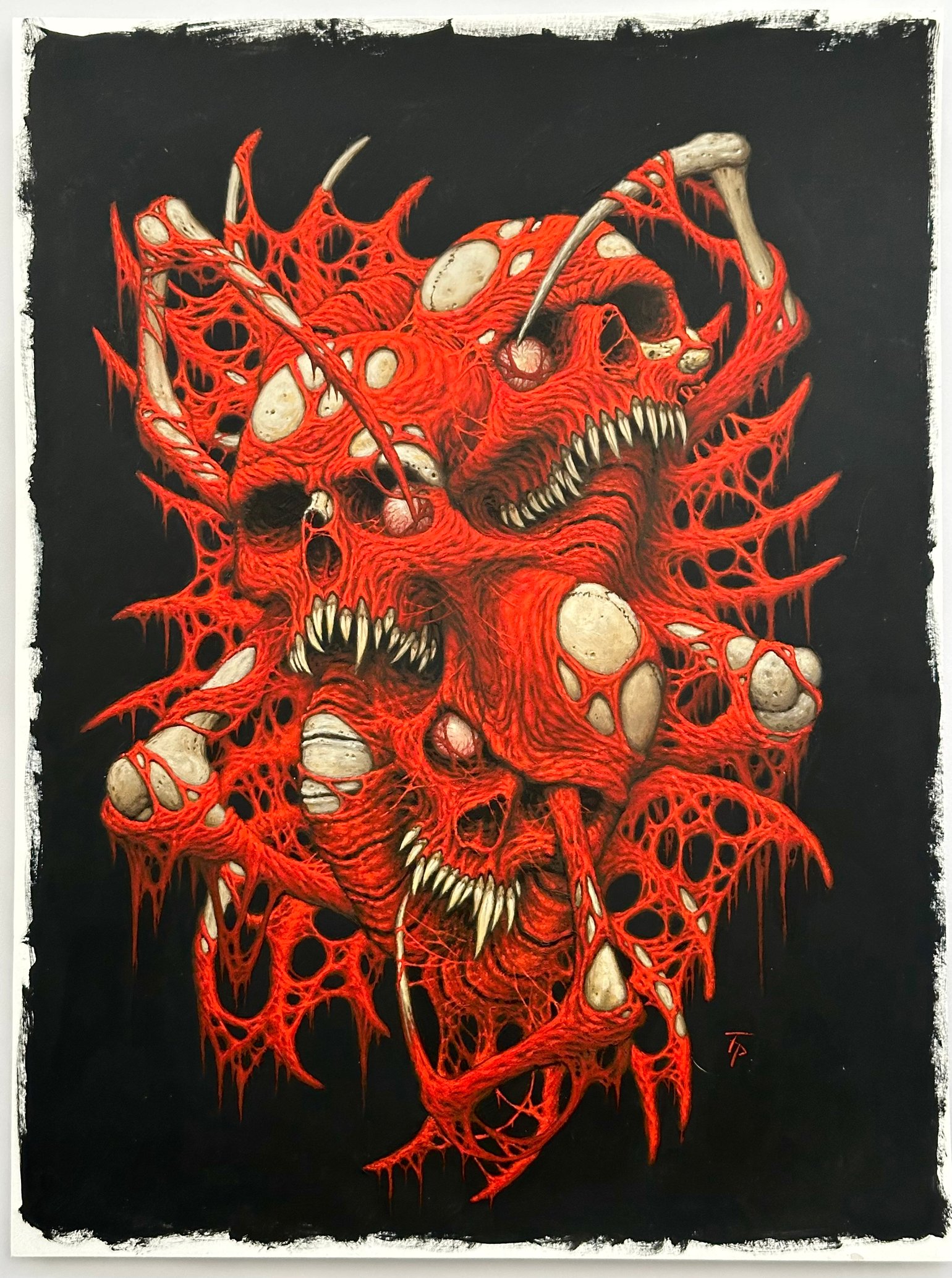 Image of Abhorrent Manifestation (original painting)