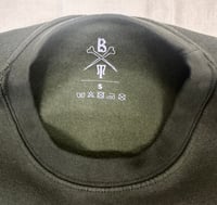 Image 3 of 'Jorogumo spider woman' khaki crewneck - Bone Trail Apparel