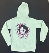 Image 1 of 'Jorogumo spider woman' Mint hoodie - Bone Trail Apparel