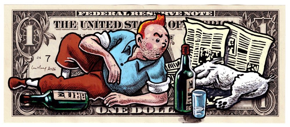 Image of Real Dollar Original. Gin Tin.