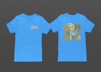 Image 3 of February Awareness Childhood Cancer Mom of a Warrior Tee