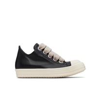 RICK OWENS JUMBOLACE LOW ‘BLACK/MILK’ SS26 TEMPLE