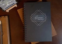 Image 1 of Mens Black Sermon Notebook