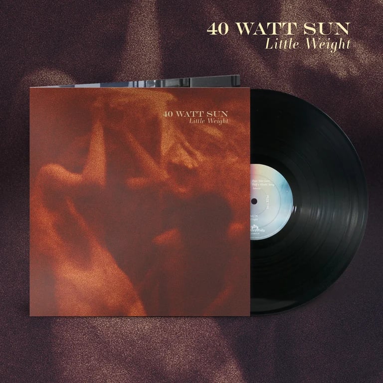 Image of 40 Watt Sun | 'Little Weight' | black vinyl