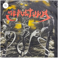 Image 3 of 1990s Sepultura All Over Print Single Stitch L/ XL