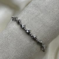 Image 3 of BRACCIALE CATENA STELLE / CUORI
