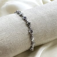 Image 4 of BRACCIALE CATENA STELLE / CUORI