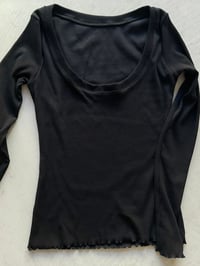 Image 10 of Pia Top — Open Back (Black)