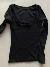 Image 13 of Pia Top — Open Back (Black)
