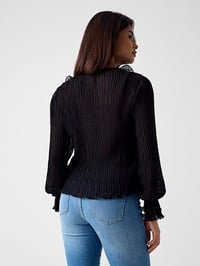 Image 3 of BLUSA DE VOLANTES GASA GUESS