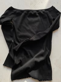 Image 9 of   Uma Top — Off-Shoulder Rib