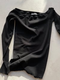 Image 5 of   Uma Top — Off-Shoulder Rib