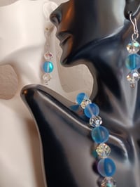 Image 5 of BLUE MYSTIC AURA AND SWAROVSKI BEADS SET