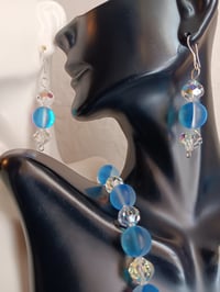 Image 6 of BLUE MYSTIC AURA AND SWAROVSKI BEADS SET