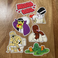 Sticker Pack - Famous Monsters
