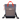 Mochila Slim Solapa Mini DZ  gris con asa naranja