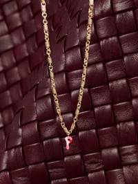 Collier Say My Name - choisissez vos 2 lettres