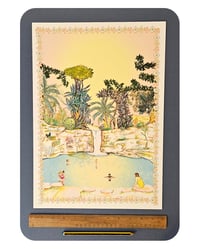 Image 1 of A3- WILD SWIMMING - LIMITED EDITION GICLEE PRINT 