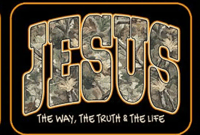 Image 2 of Jesus the is the way Religious Camo 