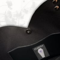 Image 3 of  THE HEART TOTE (PATENT VEGAN LEATHER)