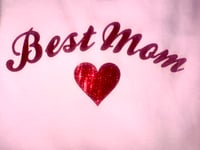 Image 1 of BEST MOM BABY PINK TEE 🩷🌹