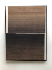 Image 2 of abstract dip dyed composition in silk