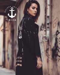 Image 1 of BUNNY  ¥ unisex ¥ upCyclinG viLLaGe punK¥IbiZa ¥TrenChcoaT¥ festival