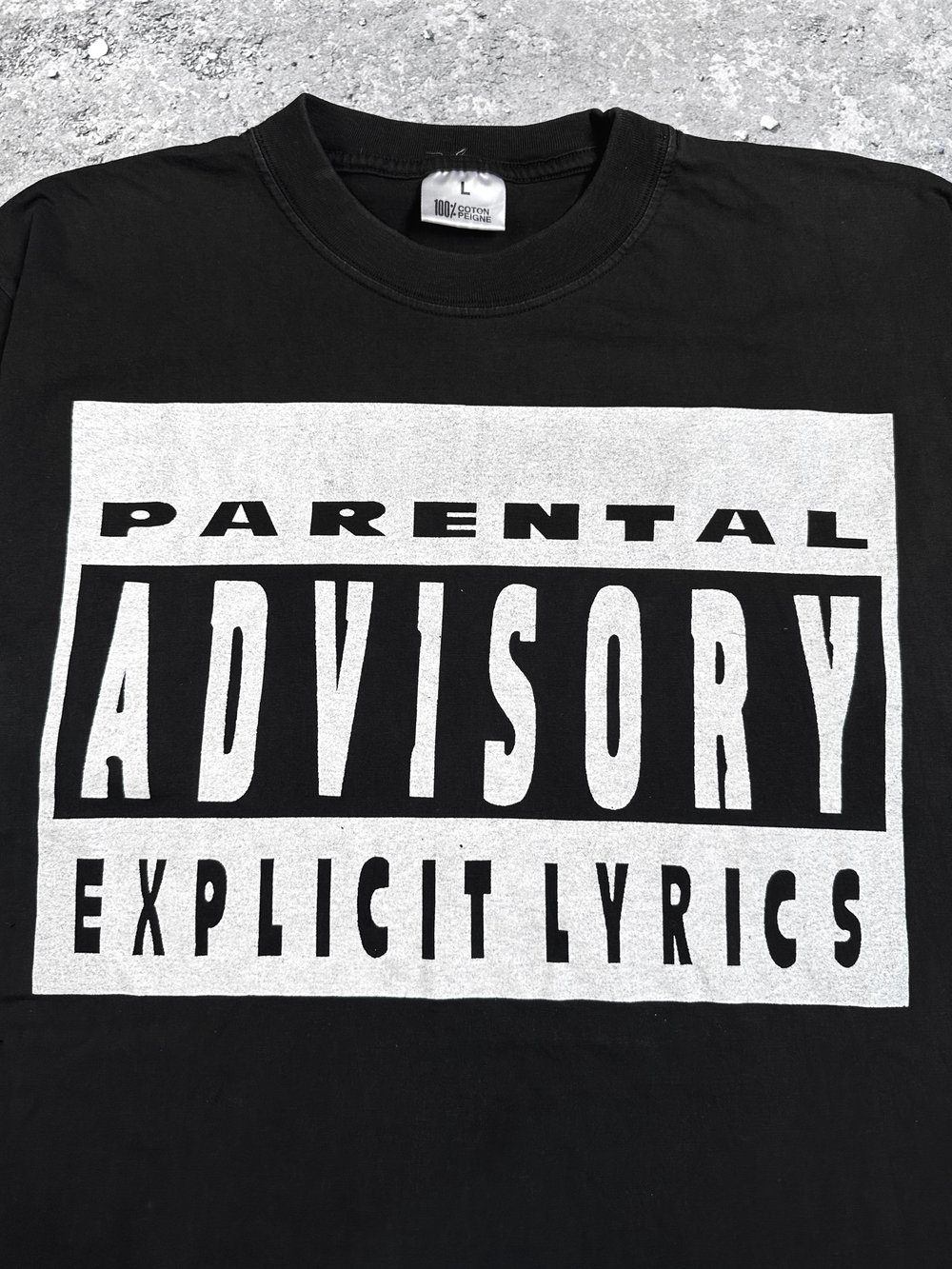 Parental Advisory Explicit Lyrics 1990’s T-Shirt