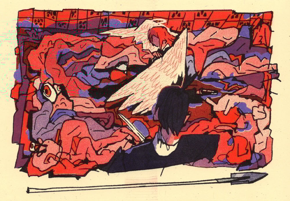 Image of Akiangel Risograph Study