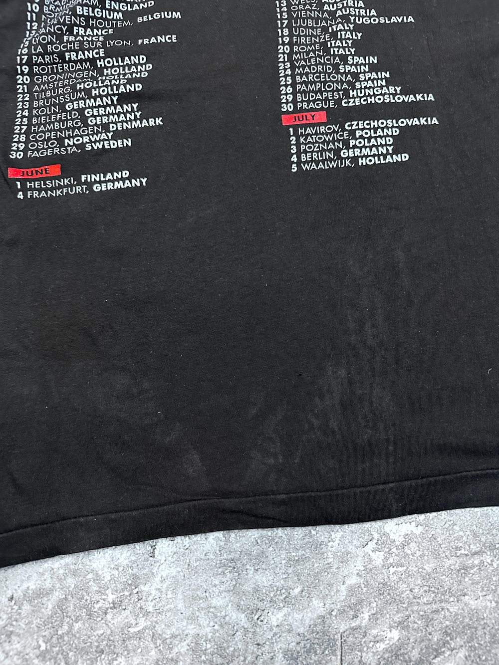 *Rare* Napalm Death 1992 ‘Campaign For Musical Destruction Europe’ T-Shirt