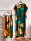 Women's Lightweight Cap Dress  , Large Print Shawl Wrap/Headwrap Scarf#2